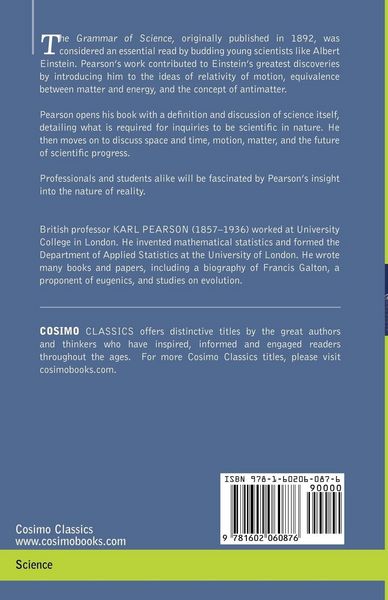 Produktbild: The Grammar of Science