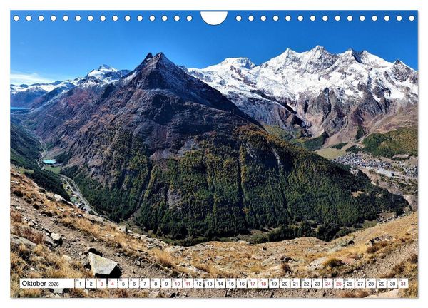 Produktbild: Majest&auml;tische Alpen (Wandkalender 2026 DIN A4 quer), CALVENDO Monatskalender