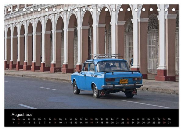Produktbild: Cuba Highlights (Tischkalender 2026 DIN A5 quer), CALVENDO Monatskalender