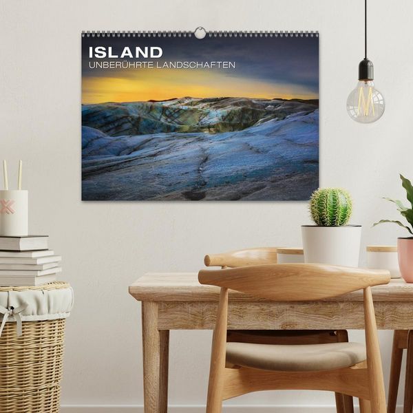Produktbild: Island - Unber&uuml;hrte Landschaften (Wandkalender 2026 DIN A3 quer), CALVENDO Monatskalender