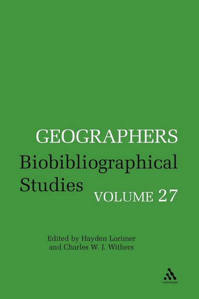 Produktbild: Geographers Volume 27