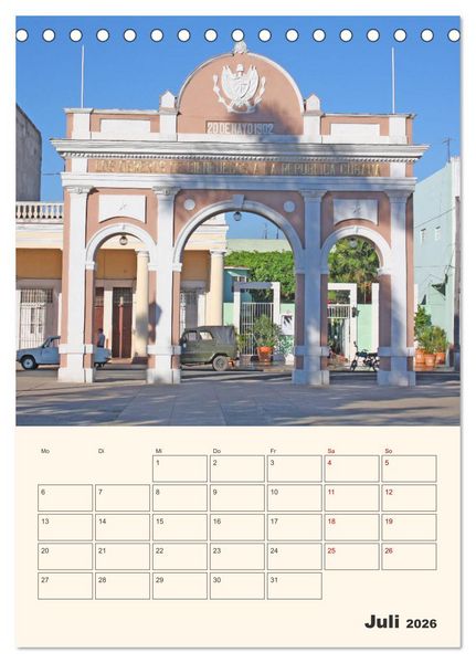Produktbild: Kuba - Inselparadies in der Karibik (Tischkalender 2026 DIN A5 hoch), CALVENDO Monatskalender