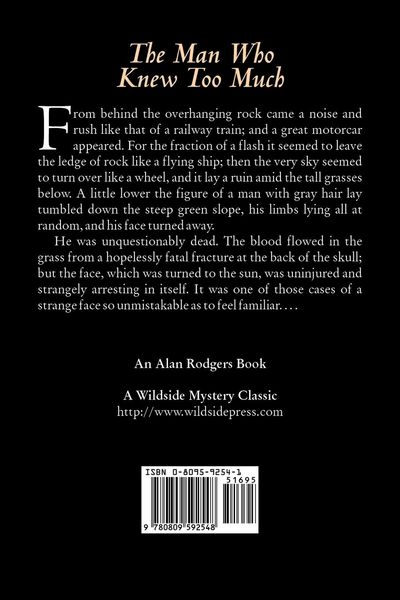Produktbild: The Man Who Knew Too Much by G. K. Chesterton, Fiction, Mystery & Detective