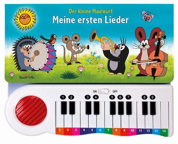 Produktbild: Tr&ouml;tsch Der kleine Maulwurf Klavierbuch Meine ersten Lieder