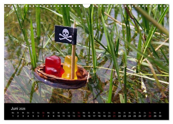 Produktbild: Die Welt der Fruchtgummis (Wandkalender 2026 DIN A3 quer), CALVENDO Monatskalender