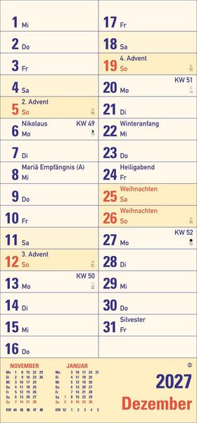 Produktbild: Gro&szlig;druck Planer 2027