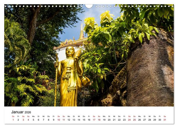 Produktbild: 3 Tage Bangkog (Wandkalender 2026 DIN A3 quer), CALVENDO Monatskalender