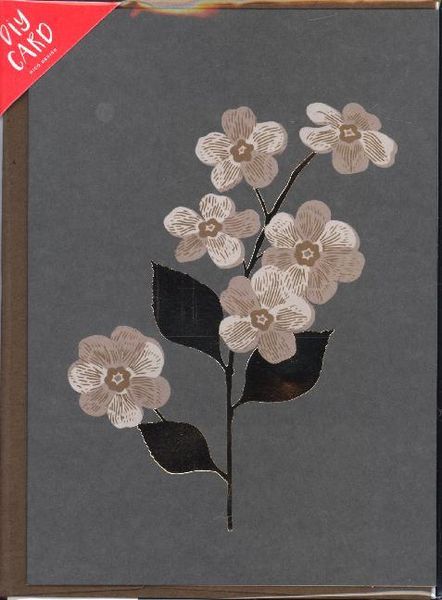 Produktbild: Diy Card, Magnolie, Dunkelgrau