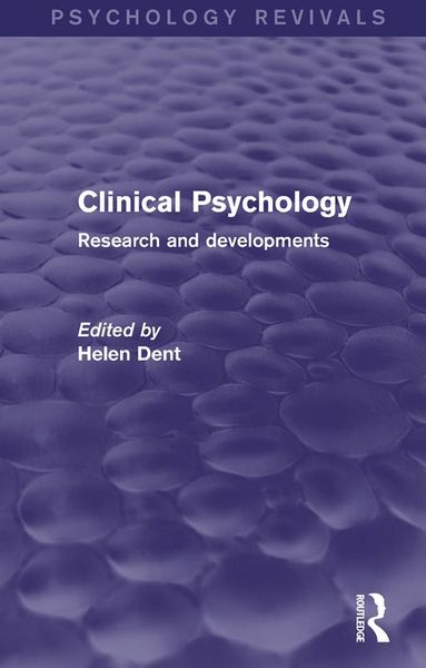 Produktbild: Clinical Psychology (Psychology Revivals)