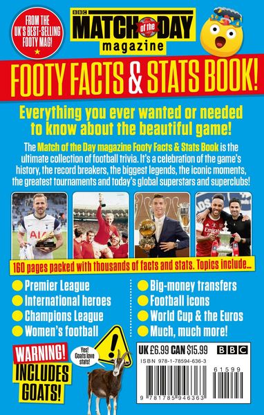 Produktbild: Match of the Day: Footy Facts and Stats