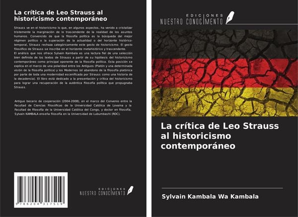 Produktbild: La cr&iacute;tica de Leo Strauss al historicismo contempor&aacute;neo