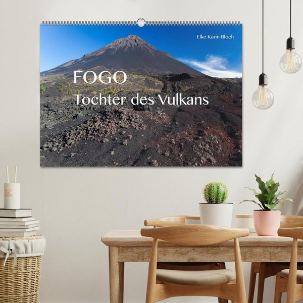 Produktbild: Fogo. Tochter des Vulkans (Wandkalender 2026 DIN A2 quer), CALVENDO Monatskalender