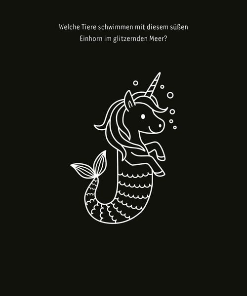Produktbild: Mein leuchtendes Einhorn-Kritzkratz-Buch