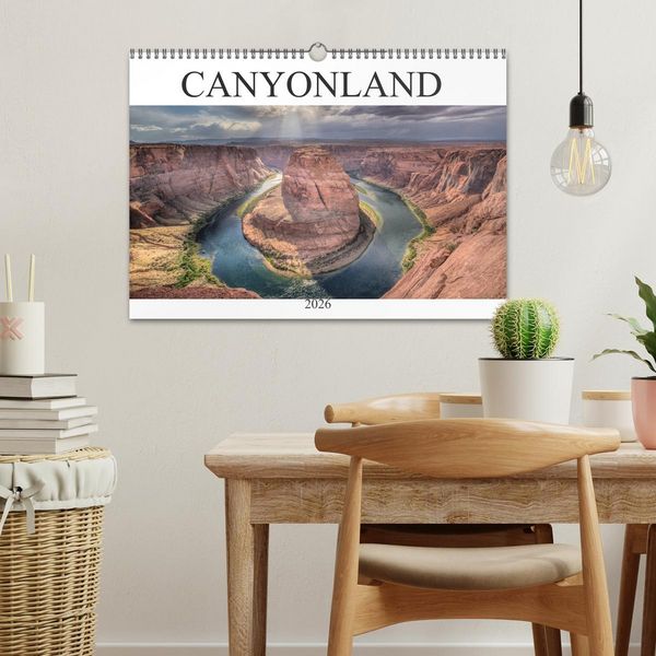 Produktbild: CANYONLAND, USA (Wandkalender 2026 DIN A3 quer), CALVENDO Monatskalender