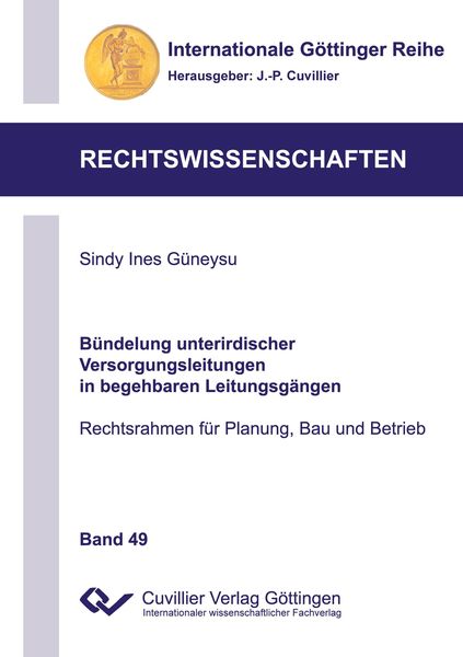 Produktbild: B&uuml;ndelung unterirdischer Versorgungsleitungen in begehbaren Leitungsg&auml;ngen