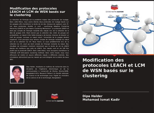 Produktbild: Modification des protocoles LEACH et LCM de WSN bas&eacute;s sur le clustering