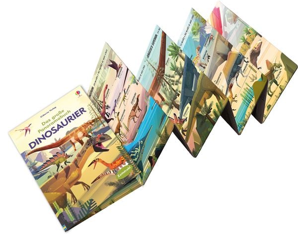 Produktbild: Puzzle & Buch: Die Zeit der Dinosaurier