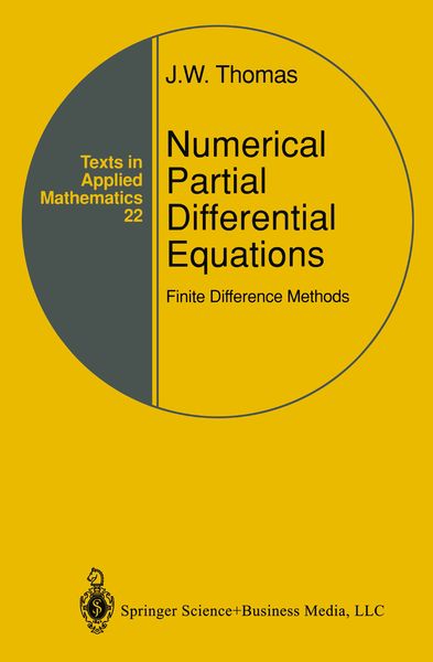 Produktbild: Numerical Partial Differential Equations: Finite Difference Methods