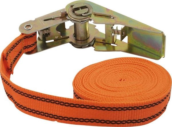 Petex 43192635 Einteiliger Spanngurt Zugkraft LC Niederzurren (einzeln/direkt)=125 daN (L x B) 5 m x 25 mm Ratsche EN 12