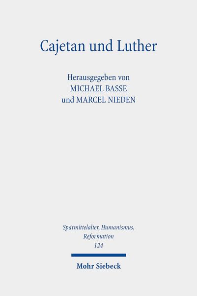 Produktbild: Cajetan und Luther
