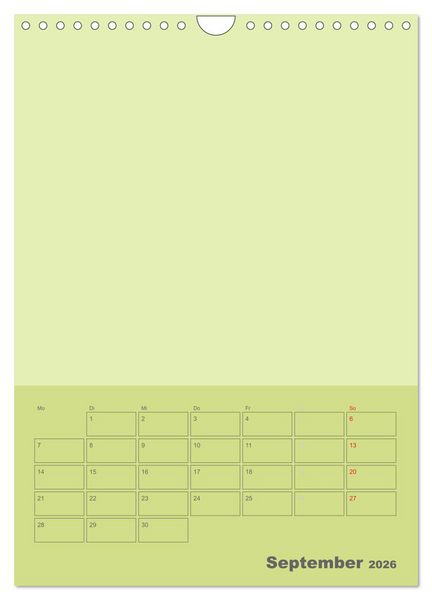 Produktbild: Bastel Terminkalender (Wandkalender 2026 DIN A4 hoch), CALVENDO Monatskalender