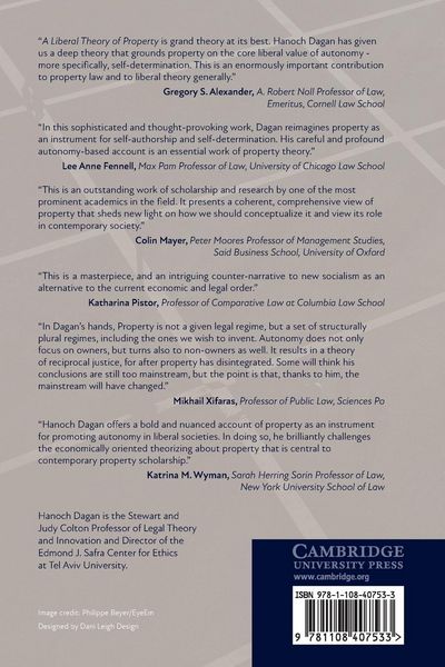 Produktbild: A Liberal Theory of Property