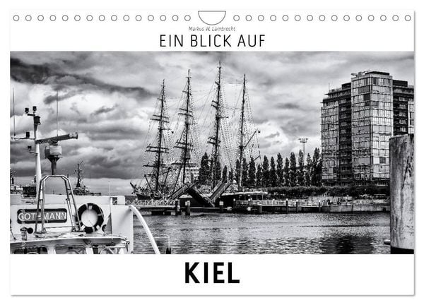 Produktbild: Ein Blick auf Kiel (Wandkalender 2027 DIN A4 quer), CALVENDO Monatskalender