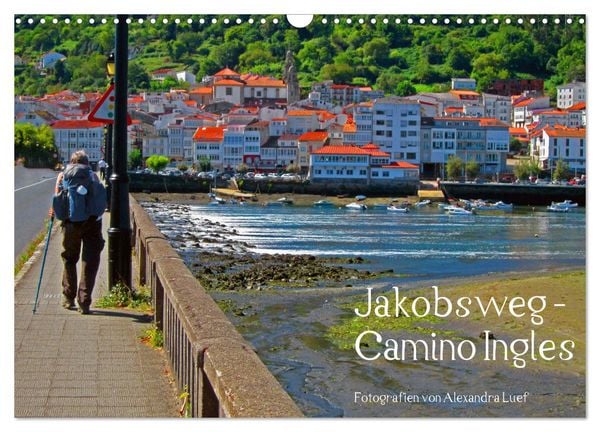 Produktbild: Jakobsweg - Camino Ingles (Wandkalender 2026 DIN A3 quer), CALVENDO Monatskalender