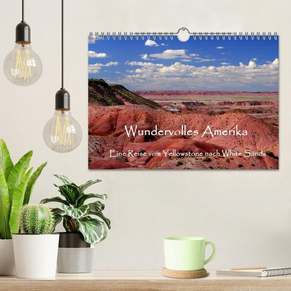 Produktbild: Wundervolles Amerika (Wandkalender 2026 DIN A4 quer), CALVENDO Monatskalender