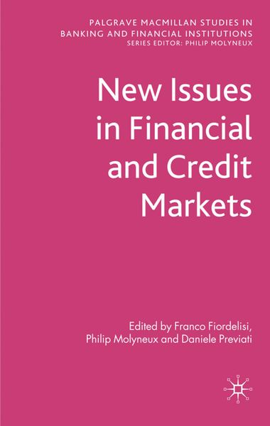 Produktbild: New Issues in Financial and Credit Markets