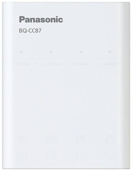 Panasonic BQ-CC87 Rundzellen-Ladegerät NiMH Micro (AAA), Mignon (AA)