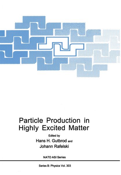 Produktbild: Particle Production in Highly Excited Matter