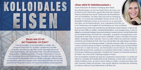 Produktbild: Kolloidales Eisen [Solfeggio Frequenzen]