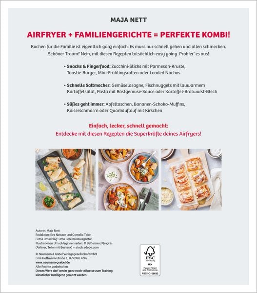 Produktbild: Airfryer Familienrezepte