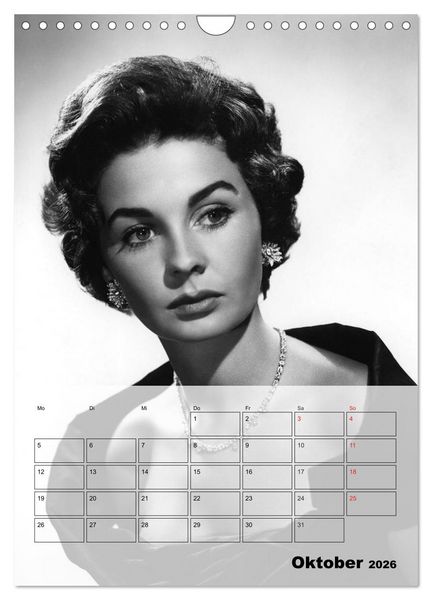 Produktbild: Filmstars der goldenen Leinwandjahre (Wandkalender 2026 DIN A4 hoch), CALVENDO Monatskalender