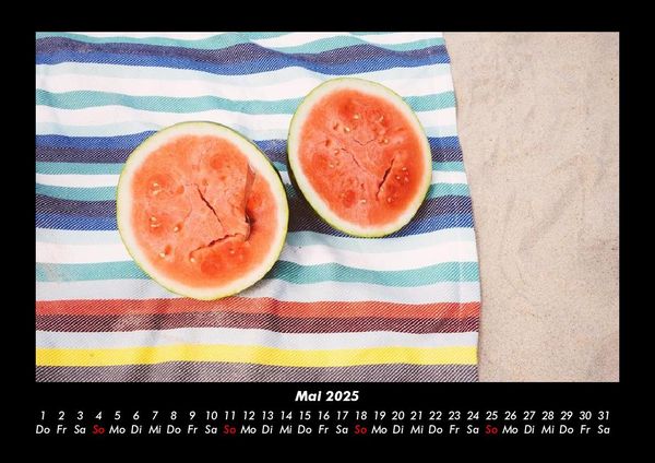 Produktbild: Obstkalender 2025 Fotokalender DIN A3