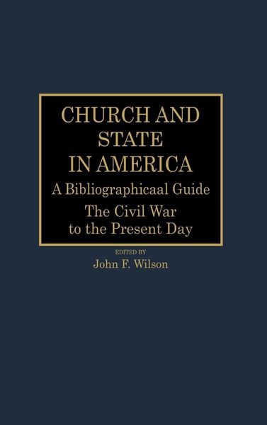 Produktbild: Church and State in America
