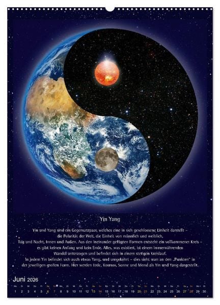 Produktbild: Heilige Geometrie und Bilder der Neuen Zeit (Wandkalender 2026 DIN A2 hoch), CALVENDO Monatskalender