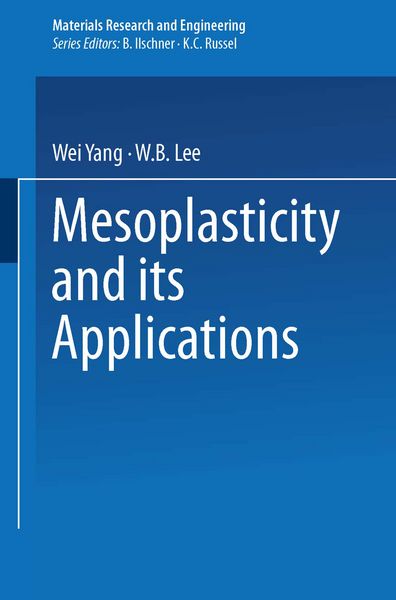 Produktbild: Mesoplasticity and its Applications