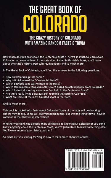 Produktbild: The Great Book of Colorado