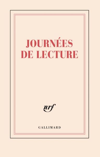 Produktbild: Journ&eacute;es de lecture : carnet lign&eacute;
