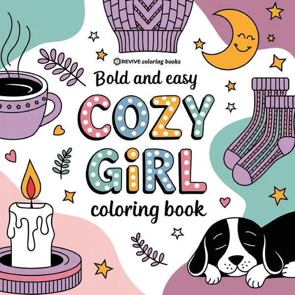 Produktbild: Bold & Easy Cozy Girl Coloring Book