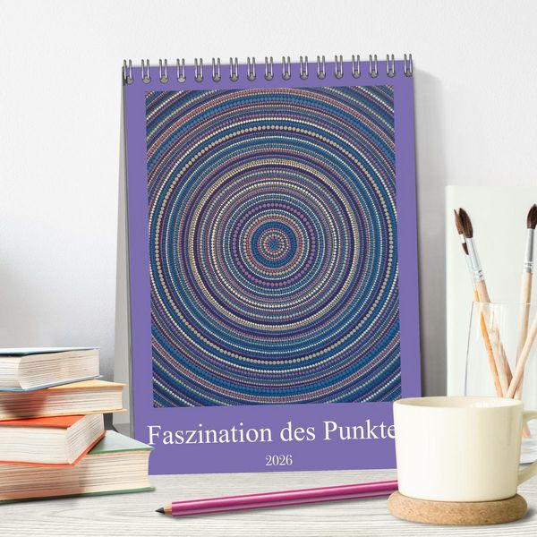 Produktbild: Faszination des Punktes (Tischkalender 2026 DIN A5 hoch), CALVENDO Monatskalender
