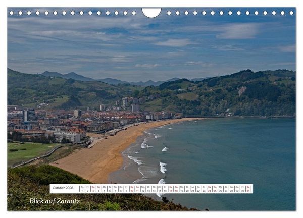 Produktbild: Von Festung bis Flamenco (Wandkalender 2026 DIN A4 quer), CALVENDO Monatskalender