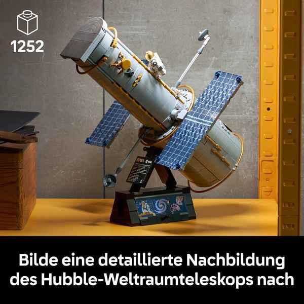 Produktbild: LEGO Icons Hubble-Weltraumteleskop - Weltall Deko Modellbau 11382