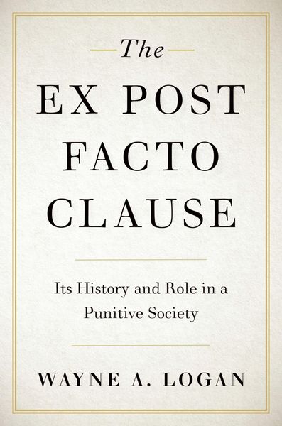 Produktbild: The Ex Post Facto Clause