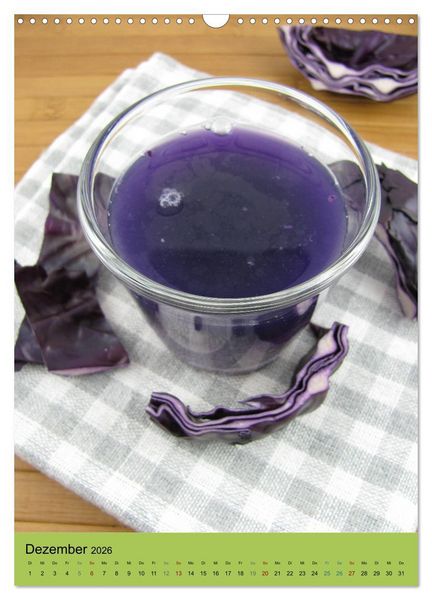 Produktbild: Detox Drinks! Gesund und lecker (Wandkalender 2026 DIN A3 hoch), CALVENDO Monatskalender