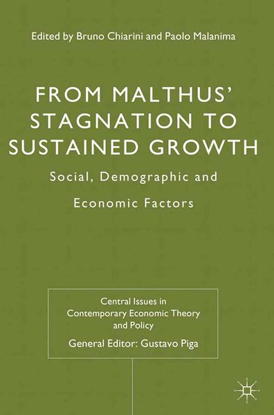Produktbild: From Malthus' Stagnation to Sustained Growth