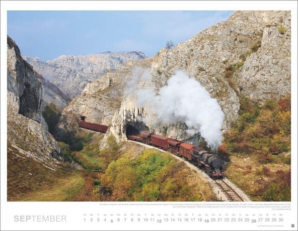 Produktbild: Eisenbahn-Romantik Posterkalender 2027