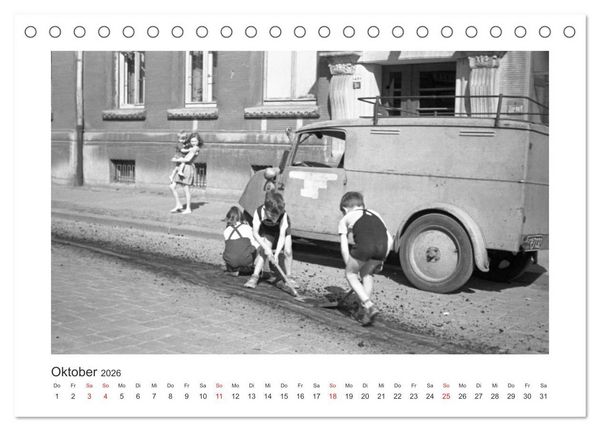 Produktbild: Leipzig : Fotografien von Karl Heinz Mai (1920-1964) (Tischkalender 2026 DIN A5 quer), CALVENDO Monatskalender